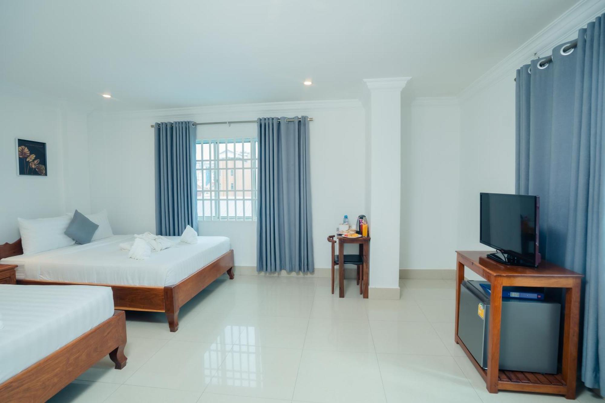 White Corner Hotel بنوم بنه المظهر الخارجي الصورة